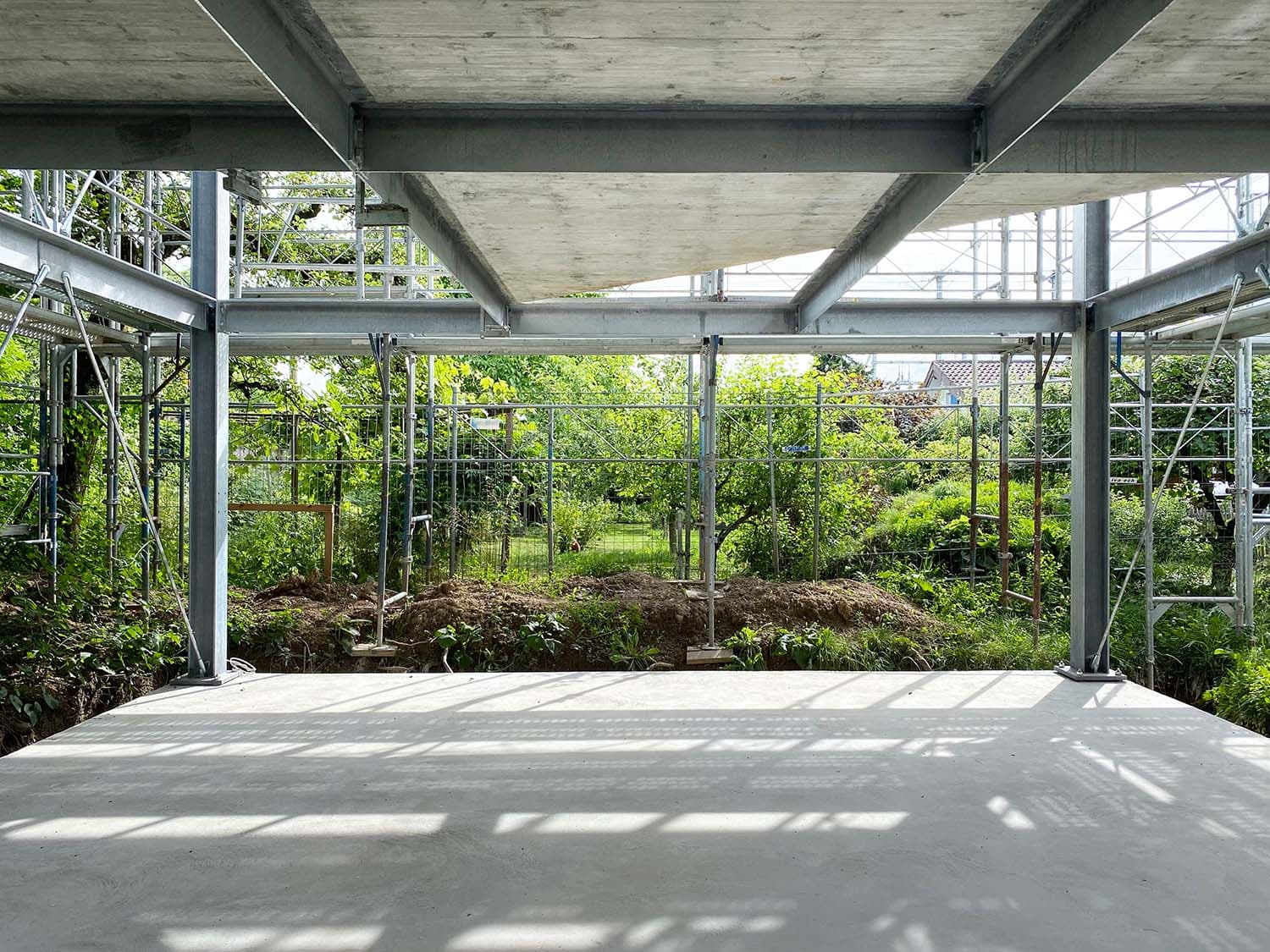 Filter House adapts itself to its environement through passive climate strategies (Geneva, 2019-2021)