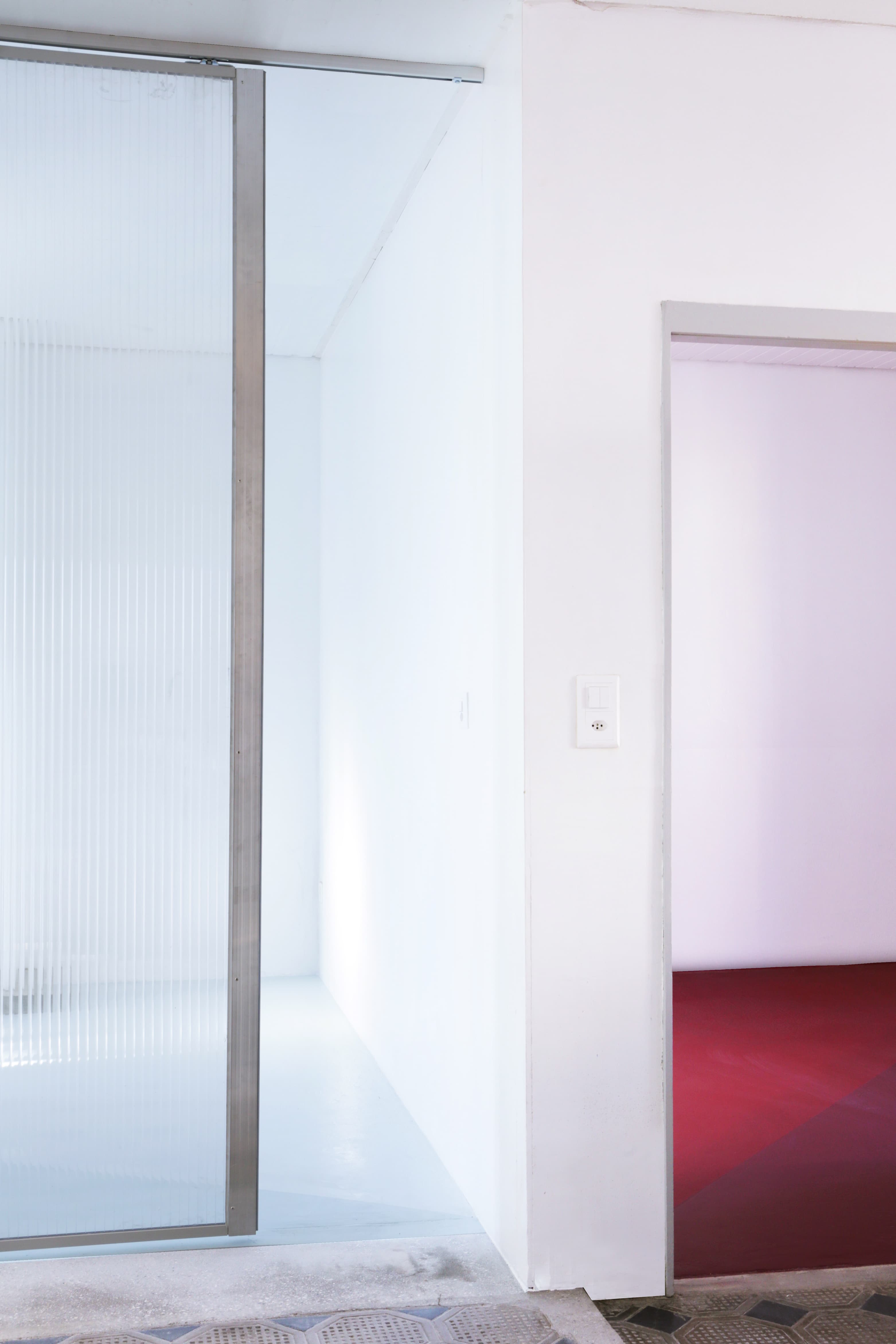 Sunset is the addition of winter gardens on a village house in Cernier, Switzerland