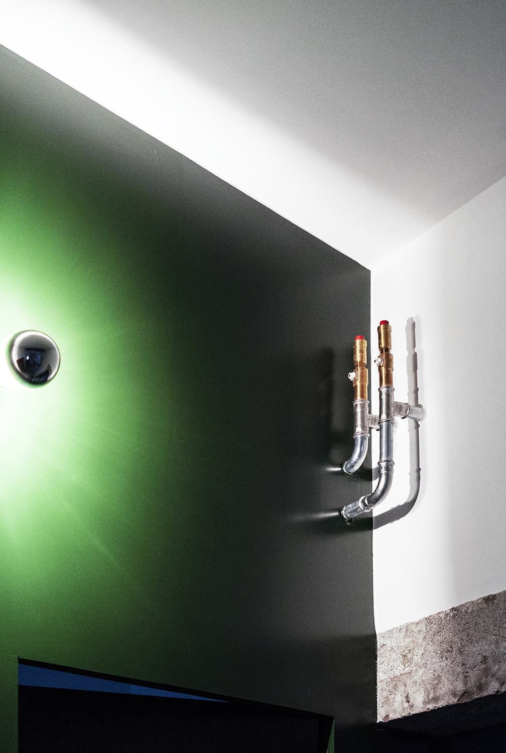 Club Absinthe reuses and reconnects the existing elements of a historic village house (Couvet, 2018-2020)